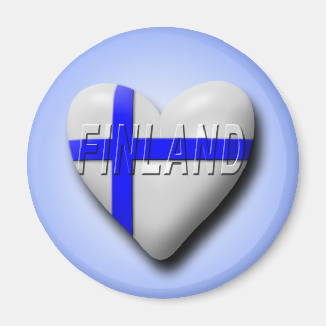 I love Finland Magnet (Front)