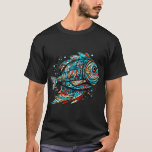 I love fishing beautiful angler design gift idea T-Shirt