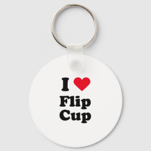I love flip cup keychain