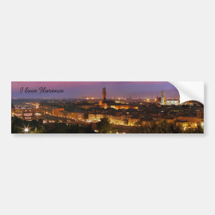 I love Florence Bumper Sticker