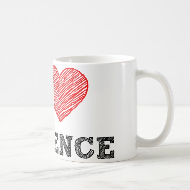 I Love Florence Coffee Mug (Right)