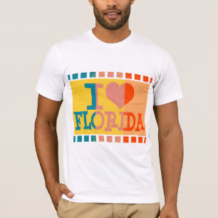 I love Florida and pop art T-Shirt