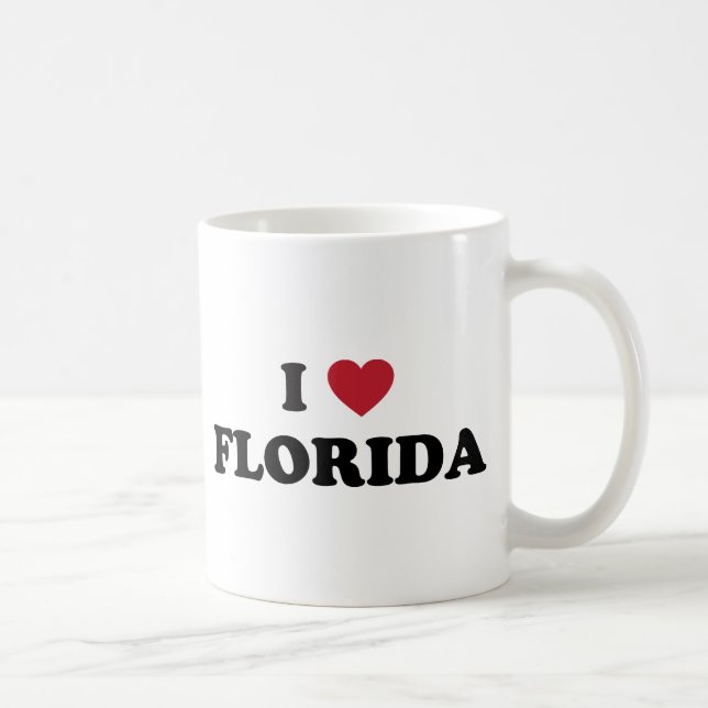 I Love Florida Coffee Mug (Right)