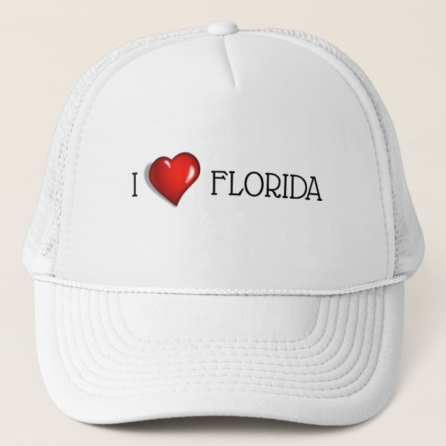 I love Florida hat (Front)
