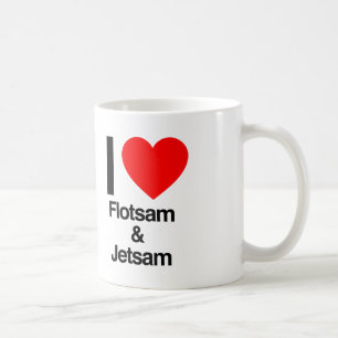 i love flotsam and jetsam coffee mug