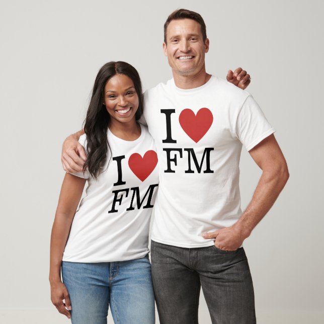 I ❤️ Love FM - Facilities Management CUSTOMIZABLE T-Shirt (Unisex)