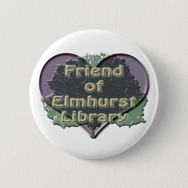 I love FOEL 2 Inch Round Button (Front)