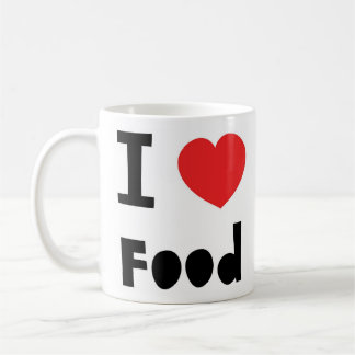 I love food coffee mug