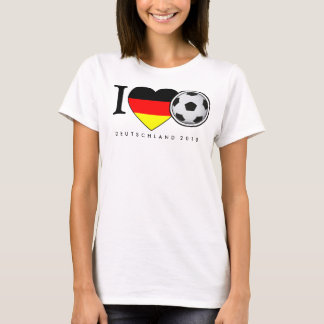 I Love Football Germany 2010 Soccer T-Shirt