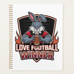 I love football  planner