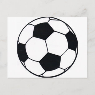 I Love Football (Soccer) Heart of the Game: I Love Postcard