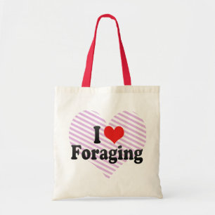 I Love Foraging Tote Bag