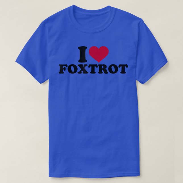 I love Fotrot  T-Shirt (Design Front)