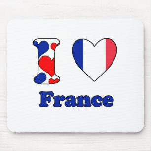 I love France Mouse Pad