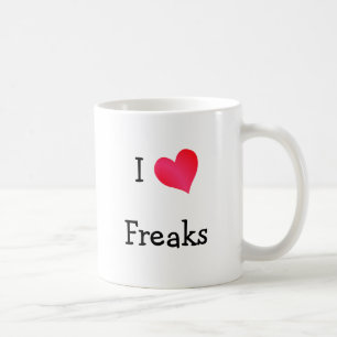 I Love Freaks Coffee Mug