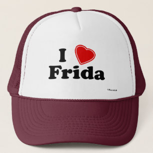 I Love Frida Trucker Hat