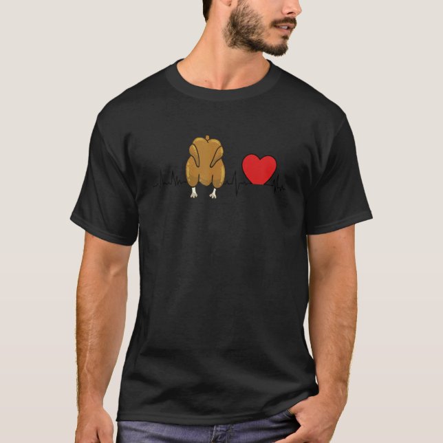 I Love Fried Chicken T-Shirt (Front)