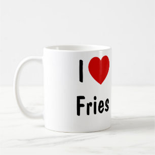 I Love Fries Coffee Mug