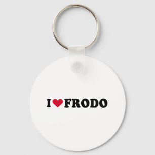 I LOVE FRODO KEYCHAIN