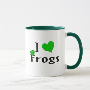I Love Frogs Mug