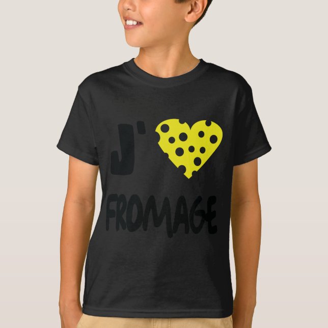 I love fromage icon T-Shirt (Front)