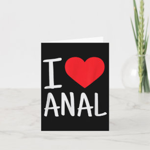 I Love Funny Butt  Card