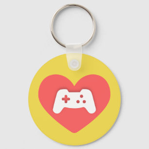 I love games keychain