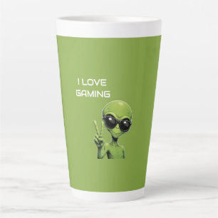 I love gaming latte mug