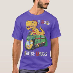 I love Garbage Trucks Garbage Man T-Shirt