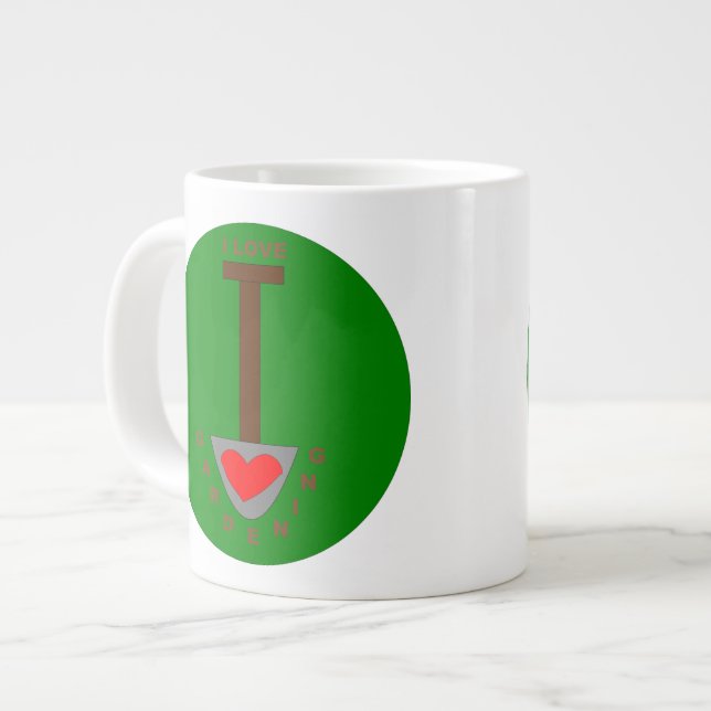 I Love Gardening Mug (Front Left)