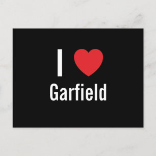I love Garfield Postcard