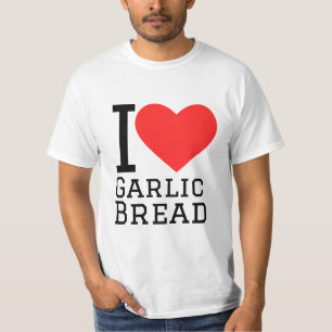 I love garlic bread square sticker T-Shirt