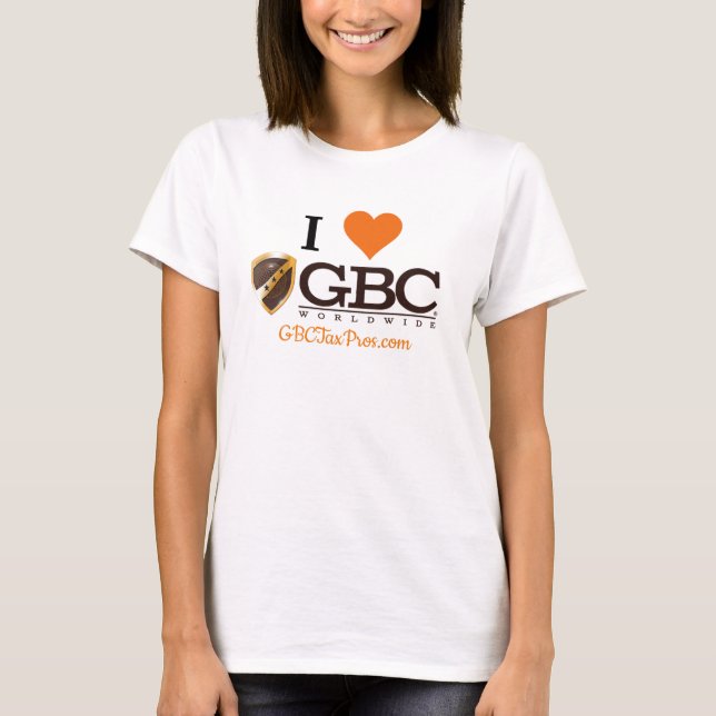 I LOVE GBC - T SHIRT 1 (Front)