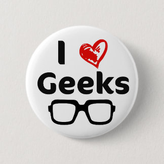 I love Geeks 2 Inch Round Button