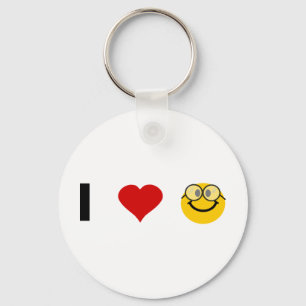 I love Geeks Keychain