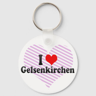 I Love Gelsenkirchen, Germany Keychain