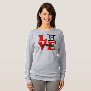 ♊★😍I Love Gemini-Best-Zodiac Sign Fab Longsleeve T-Shirt