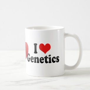 I Love Genetics Coffee Mug