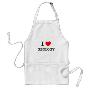 I Love GEOLOGY Standard Apron