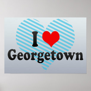 I Love Georgetown, Guyana Poster