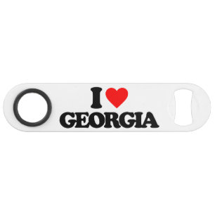 I LOVE GEORGIA SPEED BOTTLE OPENER