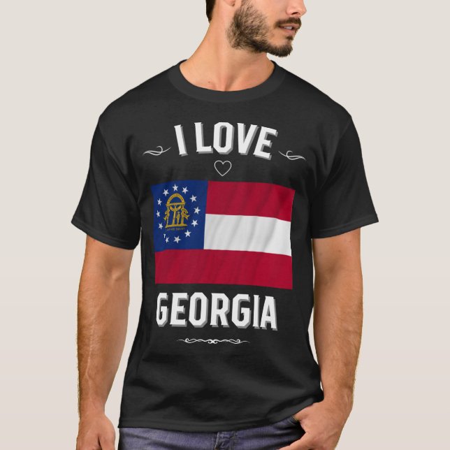I Love Georgia T-Shirt (Front)