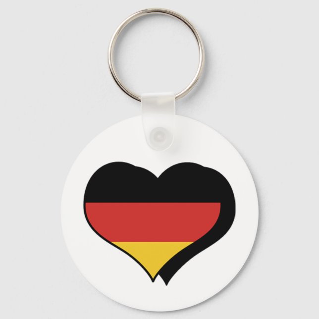 I Love Germany Keychain (Front)