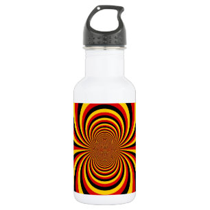I Love Germany National Flag Colours Art Print 532 Ml Water Bottle