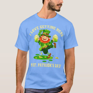 I Love Getting Head on St Patricks Day Leprechaun T-Shirt
