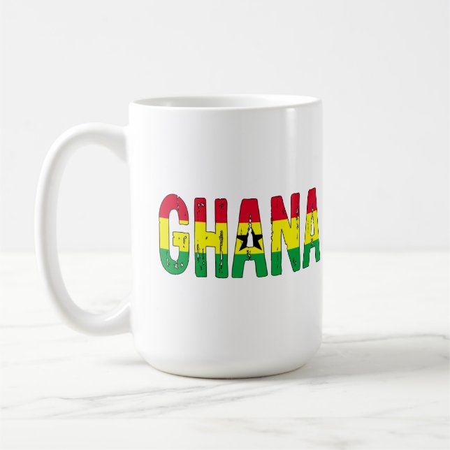 I love Ghana Coffee Mug (Left)