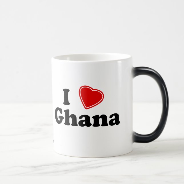I Love Ghana Magic Mug (Right)