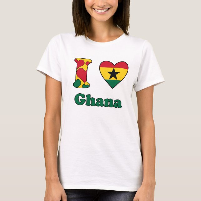 I love Ghana T-Shirt (Front)