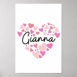 I love Gianna Poster
