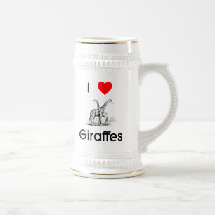 I love giraffes Mug